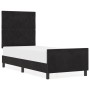 Estructura de Cama Negra 80x200 cm Terciopelo von , Betten und Lattenroste - Ref: Foro24-3344971, Preis: 140,95 €, Rabatt: %