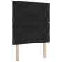 Estructura de Cama Negra 80x200 cm Terciopelo von , Betten und Lattenroste - Ref: Foro24-3344971, Preis: 140,95 €, Rabatt: %