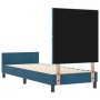 Estructura de Cama de Terciopelo Azul Marino de 80x200 cm by , Beds and slatted bases - Ref: Foro24-3344973, Price: 140,71 €,...