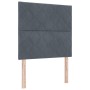 Cama Gris Oscuro 90x190 cm Terciopelo de , Camas y somieres - Ref: Foro24-3344976, Precio: 144,52 €, Descuento: -5%%