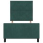 Estructura de Cama Verde Oscuro 90x190 cm Terciopelo | Foro24.es | Tu tienda online para hogar, jardín y más Foro24.es