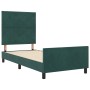 Estructura de Cama  Verde Oscuro 90x200 cm Terciopelo | Foro24.es | Tu tienda online para hogar, jardín y más Foro24.es