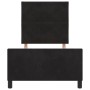 Marco de Cama Negro 100x200 cm de Terciopelo by , Beds and slatted bases - Ref: Foro24-3344989, Price: 152,31 €, Discount: %