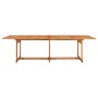 Garden dining set 11 pieces solid acacia wood by vidaXL, Garden sets - Ref: Foro24-3086990, Price: 874,50 €, Discount: %