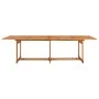 Set de comedor para jardín 11 piezas madera maciza de acacia de vidaXL, Conjuntos de jardín - Ref: Foro24-3086990, Precio: 85...
