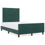 Marco de Cama Verde Oscuro 120x190 cm Terciopelo by , Beds and slatted bases - Ref: Foro24-3344996, Price: 177,24 €, Discount: %