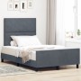Estructura de Cama  Gris Oscuro 120x200 cm Terciopelo | Foro24.es | Tu tienda online para hogar, jardín y más Foro24.es