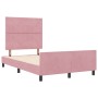 Estructura de Cama  Rosa 120x200 cm Terciopelo | Foro24.es | Tu tienda online para hogar, jardín y más Foro24.es
