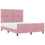 estructura de cama Rosa 160x200 cm Terciopelo by , Beds and slatted bases - Ref: Foro24-3345022, Price: 235,42 €, Discount: %