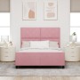 estructura de cama Rosa 160x200 cm Terciopelo by , Beds and slatted bases - Ref: Foro24-3345022, Price: 235,42 €, Discount: %