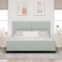 Estructura de Cama en Gris Claro - 180x200 cm Terciopelo | Foro24.es | Tu tienda online para hogar, jardín y más Foro24.es