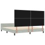 Estructura de Cama en Gris Claro - 180x200 cm Terciopelo | Foro24.es | Tu tienda online para hogar, jardín y más Foro24.es