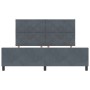 Estructura de Cama Gris Oscuro 180x200 cm Terciopelo by , Beds and slatted bases - Ref: Foro24-3345024, Price: 251,16 €, Disc...