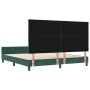 Estructura de Cama Verde Oscuro 180x200 cm Terciopelo by , Beds and slatted bases - Ref: Foro24-3345026, Price: 272,63 €, Dis...
