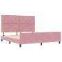 Marco de Cama Rosa 180x200 cm Terciopelo by , Beds and slatted bases - Ref: Foro24-3345028, Price: 235,57 €, Discount: %