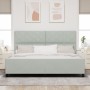 Estructura de Cama  Gris Claro 200x200 cm Terciopelo | Foro24.es | Tu tienda online para hogar, jardín y más Foro24.es
