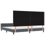 Estructura de Cama de Terciopelo Gris Oscuro 200x200 cm by , Beds and slatted bases - Ref: Foro24-3345030, Price: 263,89 €, D...