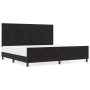 Estructura de Cama de Terciopelo Negro 200x200 cm by , Beds and slatted bases - Ref: Foro24-3345031, Price: 253,87 €, Discoun...
