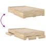 Marco de cama con cajones roble claro 120x190 cm Madera de calidad von , Betten und Lattenroste - Ref: Foro24-3345116, Preis:...