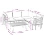 Gartenmöbel 6 Stück mit Kissen massivem Akazienholz von vidaXL, Gartensets - Ref: Foro24-3087027, Preis: 479,61 €, Rabatt: %