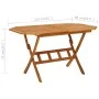 Juego de comedor de jardín 5 piezas madera maciza de acacia de vidaXL, Conjuntos de jardín - Ref: Foro24-3086996, Precio: 327...