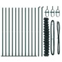 Cerca de Malla Juego de 2 Verde Metal, Alambre Recubierto Grande by , fence panels - Ref: Foro24-3351252, Price: 235,90 €, Di...