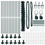 Cerca de Malla Juego de 2 Verde Metal, Alambre Recubierto Grande by , fence panels - Ref: Foro24-3351252, Price: 235,90 €, Di...