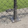 Cerca de cadena con 13 postes con brida 0.6x25 m de acero galvanizado | Foro24.es | Tu tienda online para hogar, jardín y más Foro24.es