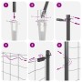 Cerca de Alambre Soldado con 13 Postes de Espiga Gris 0.5x50 m de Acero by , fence panels - Ref: Foro24-3352224, Price: 175,6...