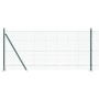 Cerca de Alambre Soldado con 13 Postes Flangeados Verde 1x25 m Acero by , fence panels - Ref: Foro24-3352438, Price: 154,71 €...