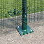 Cerca de Alambre Welded con 13 Postes Flangeados Verde 1.2x25 m Acero | Foro24.es | Tu tienda online para hogar, jardín y más Foro24.es