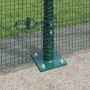 Cerca de Alambre Soldado con 13 Pilares con Brida Verde 1.6x25 m Acero von , Zaunpaneele - Ref: Foro24-3352451, Preis: 207,41...