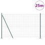 Cerca de alambre soldado con 13 postes verdes de 1.6x25 m de acero by , fence panels - Ref: Foro24-3352453, Price: 196,33 €, ...