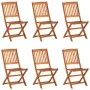 Garten Esszimmer Set 7 Stück massivem Akazienholz von vidaXL, Gartensets - Ref: Foro24-3086972, Preis: 474,60 €, Rabatt: %