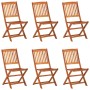 Garten Esszimmer Set 7 Stück massivem Akazienholz von vidaXL, Gartensets - Ref: Foro24-3086972, Preis: 533,63 €, Rabatt: %
