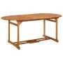 Garten Esszimmer Set 7 Stück massivem Akazienholz von vidaXL, Gartensets - Ref: Foro24-3086972, Preis: 474,60 €, Rabatt: %