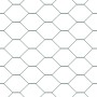 Cerca Hexagonal  Verde 1.5x10 m de Acero, Postes de Cerca  7 pcs Verdes Ø32 mm 200 cm de Acero Galvanizado | Foro24.es | Tu tienda online para hogar, jardín y más Foro24.es