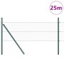Cerca Hexagonal Verde 0.4x25 m Acero,  Postes de Cerca 13 pcs Verde Ø32 mm 80 cm Acero Galvanizado | Foro24.es | Tu tienda online para hogar, jardín y más Foro24.es