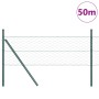 Cerca Hexagonal  Verde 0.4x50 m Acero, Postes de Cerca  13 pcs Verde Ø32 mm 80 cm Acero Galvanizado | Foro24.es | Tu tienda online para hogar, jardín y más Foro24.es