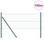 Cerca Hexagonal  Verde 0.6x100 m Acero, Postes de Cerca  13 pcs Verde Ø32 mm 100 cm Acero Galvanizado | Foro24.es | Tu tienda online para hogar, jardín y más Foro24.es