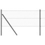 Cerca Hexagonal Gris 0.6x10 m Acero, Postes de Cerca 7 pcs Gris Ø32 mm 100 cm Acero Galvanizado by , fence posts - Ref: Foro2...