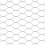 Cerca Hexagonal Gris 0.6x10 m Acero, Postes de Cerca 7 pcs Gris Ø32 mm 100 cm Acero Galvanizado by , fence posts - Ref: Foro2...