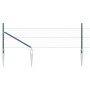 Cerca Hexagonal  Verde 0.4x10 m Acero, Postes de Cerca  con Punta 7 pcs Ø32 mm 60 cm Acero Galvanizado | Foro24.es | Tu tienda online para hogar, jardín y más Foro24.es