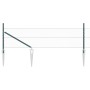 Cerca Hexagonal Verde 0.5x10 m Acero, Postes para Cerca con Punta 7 pcs Ø32 mm 80 cm Acero Galvanizado von , Zaunpfosten - Re...