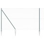 Valla Hexagonal Verde 1.5x10 m de Acero, Postes de Valla  con Espiga 7 pcs Ø32 mm 170 cm de Acero Galvanizado | Foro24.es | Tu tienda online para hogar, jardín y más Foro24.es