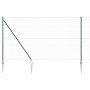 Cerca Hexagonal  Verde 1.5x10 m Acero, Postes de Cerca  con Punta 7 pcs Ø32 mm 170 cm Acero Galvanizado | Foro24.es | Tu tienda online para hogar, jardín y más Foro24.es