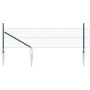 Cerca Hexagonal Verde 0.4x25 m Acero, Postes de Cerca con Clavo 13 pcs Ø32 mm 60 cm Acero Galvanizado by , fence posts - Ref:...