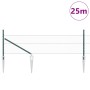 Cerca Hexagonal Verde 0.4x25 m Acero, Postes de Cerca con Punta 13 pcs Ø32 mm 60 cm Acero Galvanizado by , fence posts - Ref:...