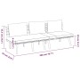 Gartenmöbel 4 Stück mit Kissen massivem Akazienholz von vidaXL, Gartensets - Ref: Foro24-3087010, Preis: 531,78 €, Rabatt: %