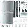 Juego de Cercas Set de 2 Verde Acero 25 x 1.2 m Duradero von , Zaunpfosten - Ref: Foro24-3353100, Preis: 184,05 €, Rabatt: %